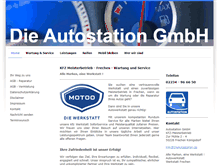 Tablet Screenshot of dieautostation.de